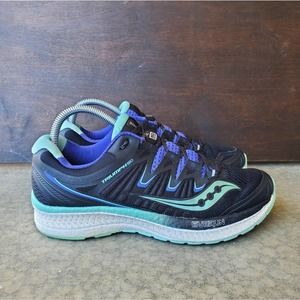 Saucony Triump ISO Everun Running Shoes Sneakers Black Size Women's 8.5